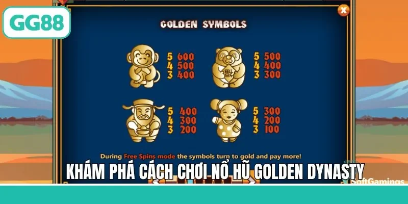 Nắm rõ về quy tắc khi chơi game quay hũ Golden Dynasty 